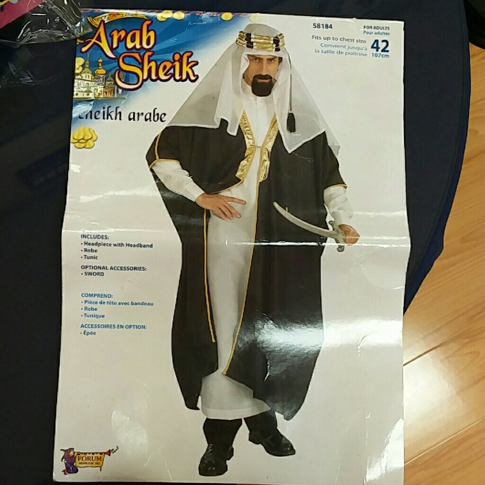 🆕  Sheik Halloween costume